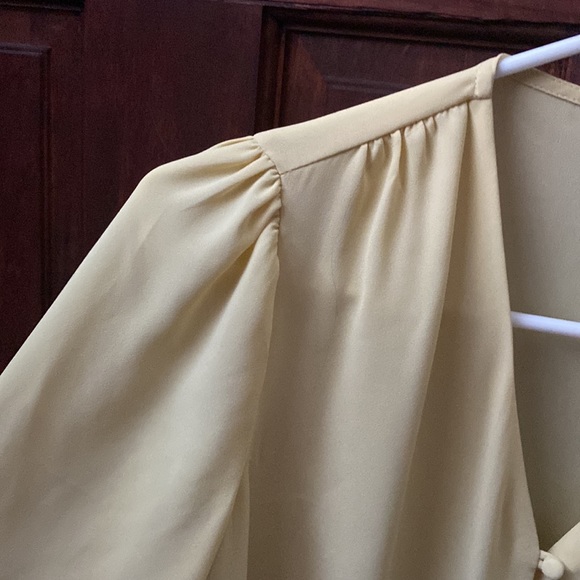 Alfani yellow blouse - Picture 5 of 6